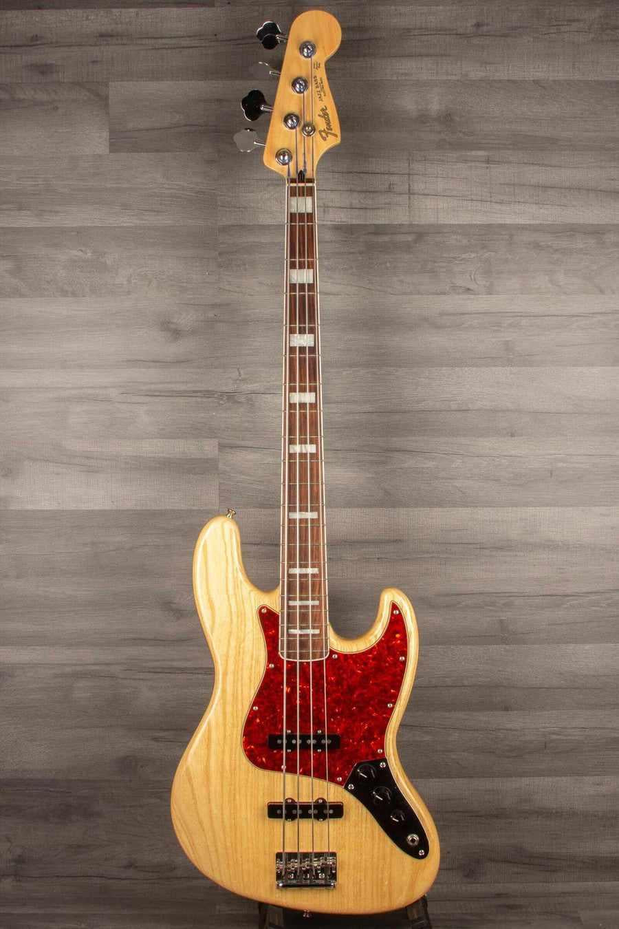 USED - Fender Made in Japan 2019 Limited Collection Jazz Bass Guitar - Natural