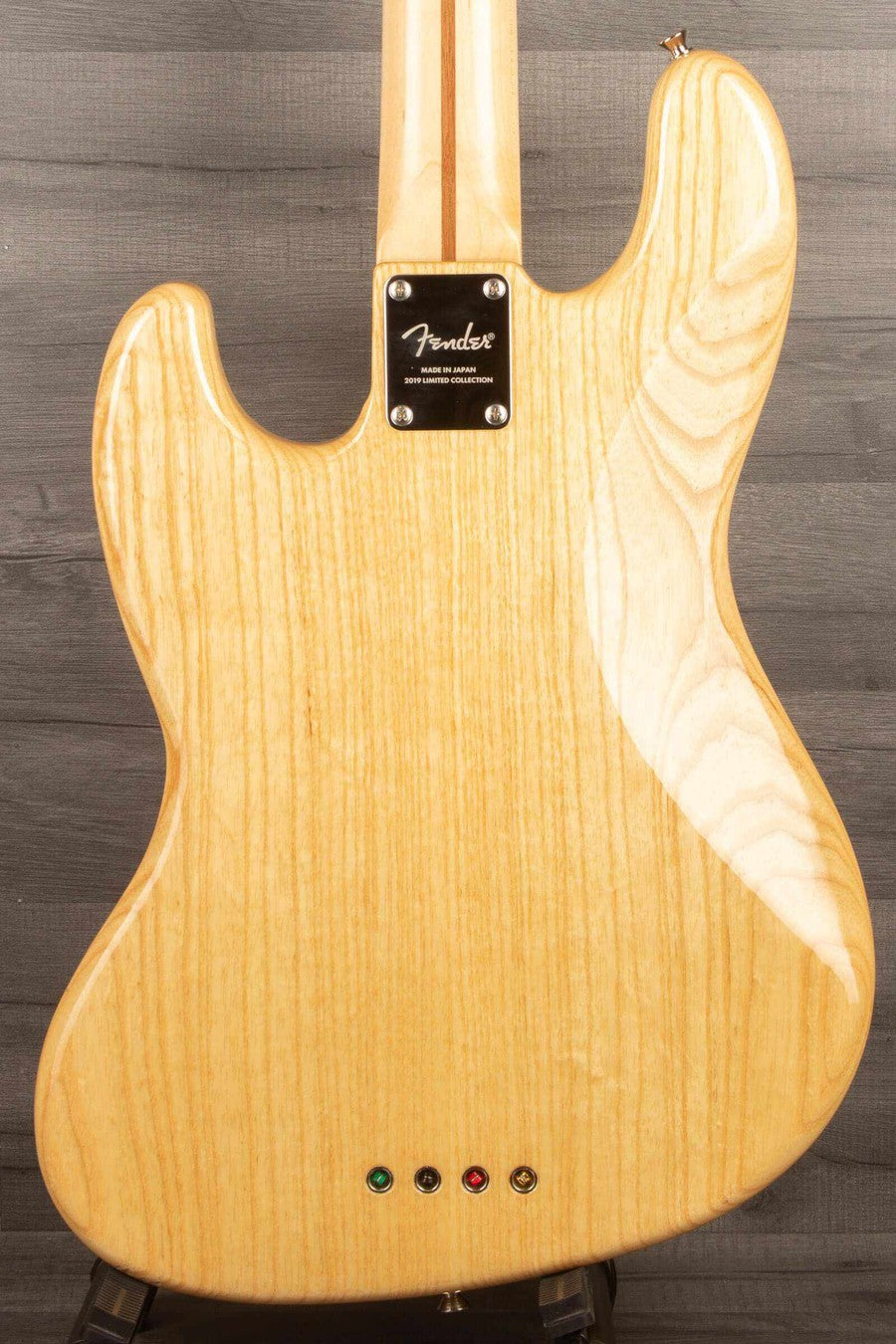 USED - Fender Made in Japan 2019 Limited Collection Jazz Bass Guitar - Natural