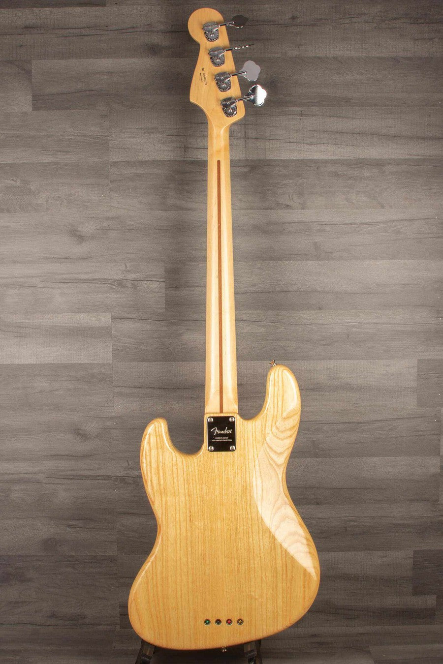 USED - Fender Made in Japan 2019 Limited Collection Jazz Bass Guitar - Natural