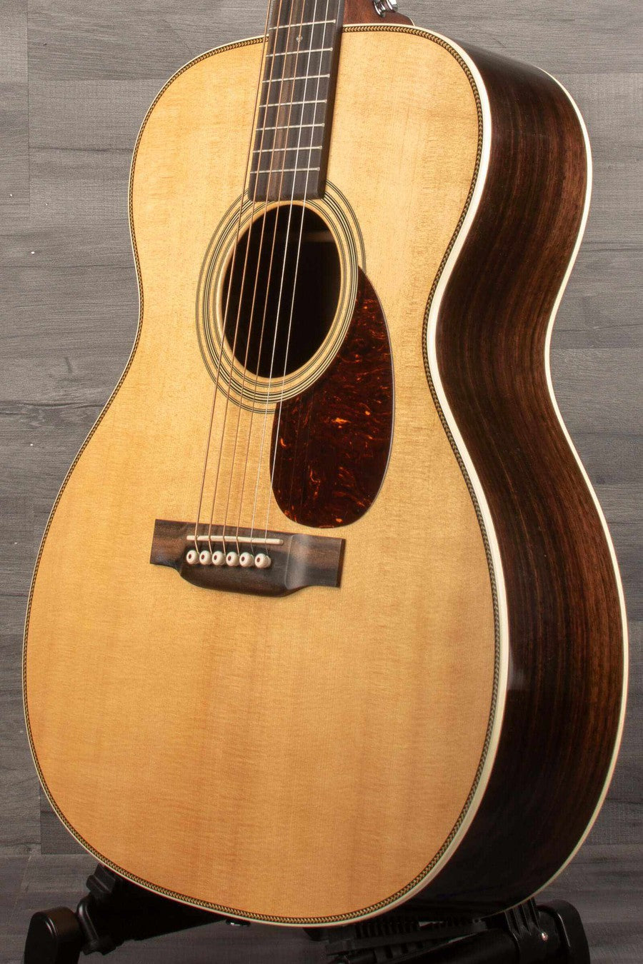 USED - Martin OM28 with Fishman Aura VT Enhance Acoustic Guitar