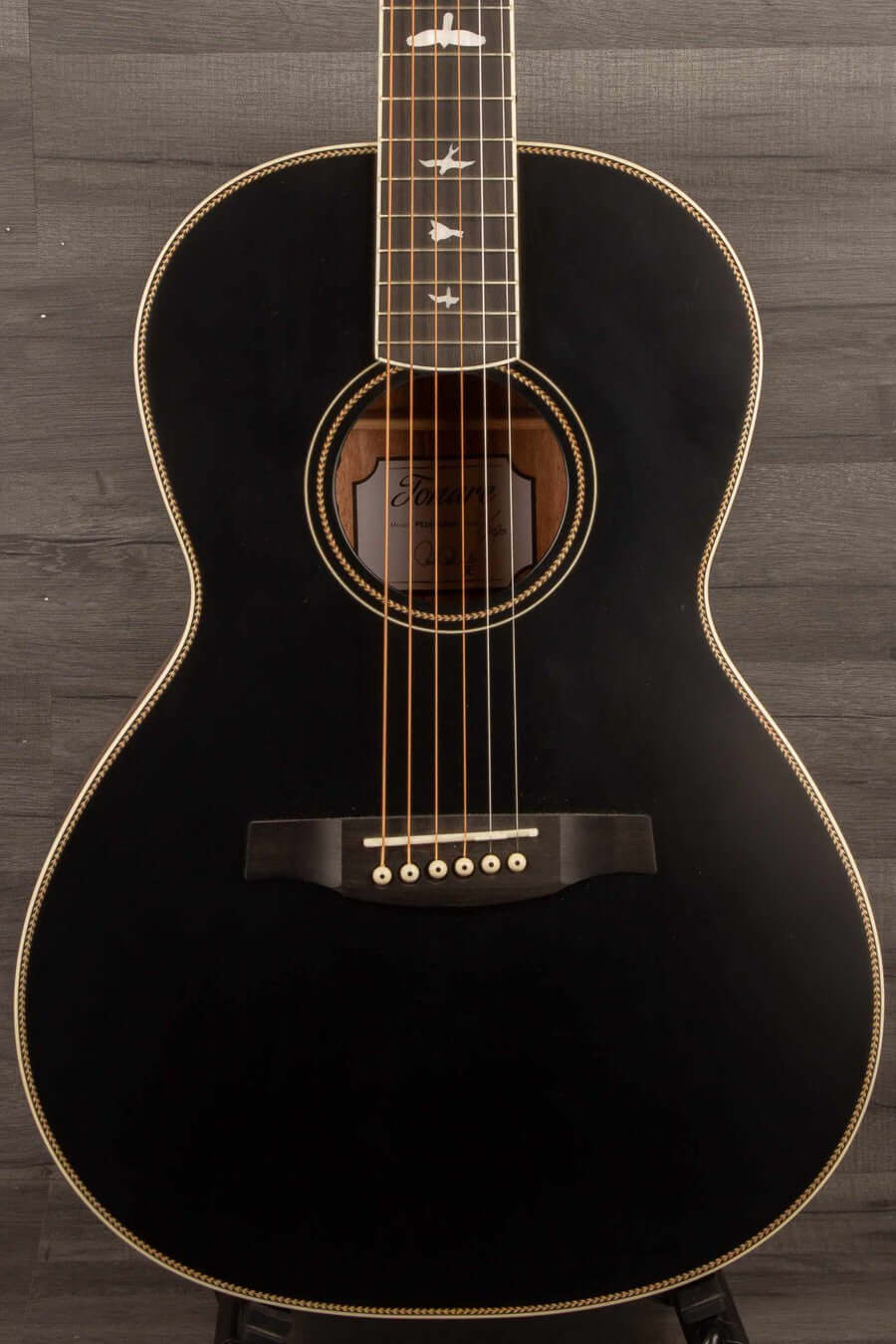 USED - PRS SE Parlour Satin Black Top with Piezo