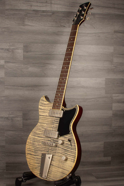 USED - Yamaha RS502T FMX electric guitar with flamed maple finish and Alnico V pickups, in great playing condition.