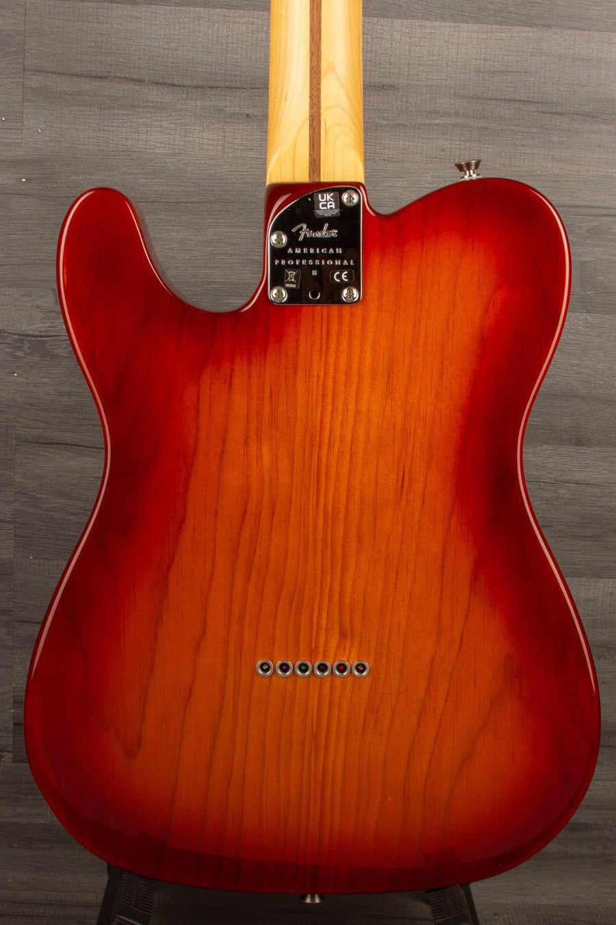 USED - Fender American Professional II Telecaster - Sienna sunburst