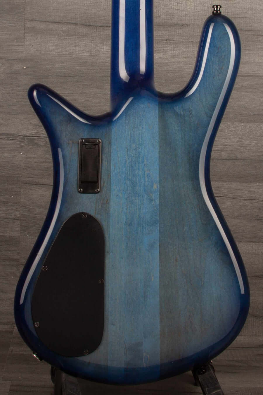 USED - Spector Rudy Sarzo Euro 4LX Bass Guitar - Blue Stain Gloss