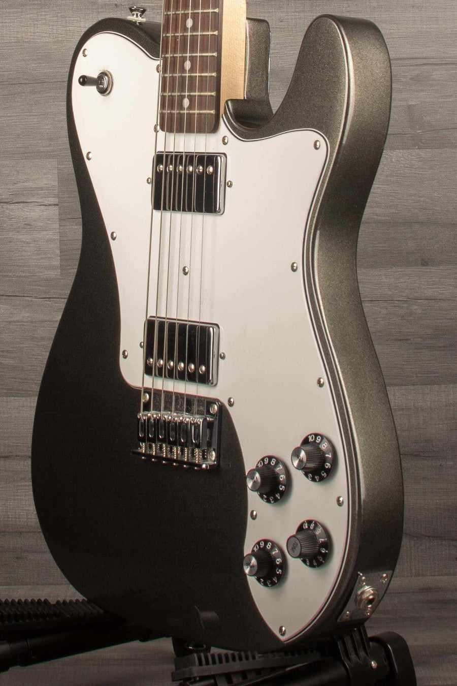 USED - Squier Affinity Telecaster Deluxe Charcoal Frost Metallic