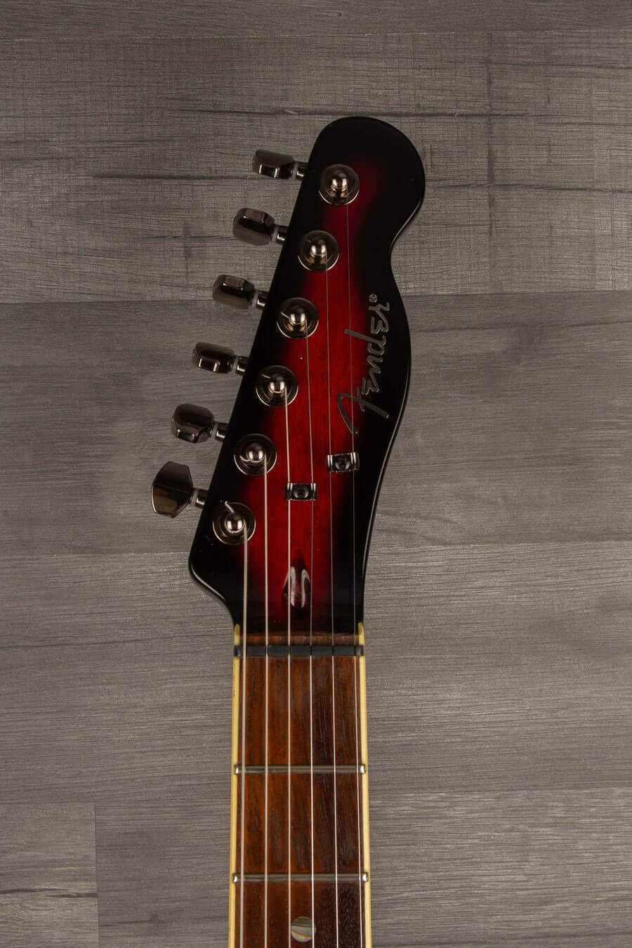 USED - Fender Custom Telecaster FMT HH - Crimson Red Transparent