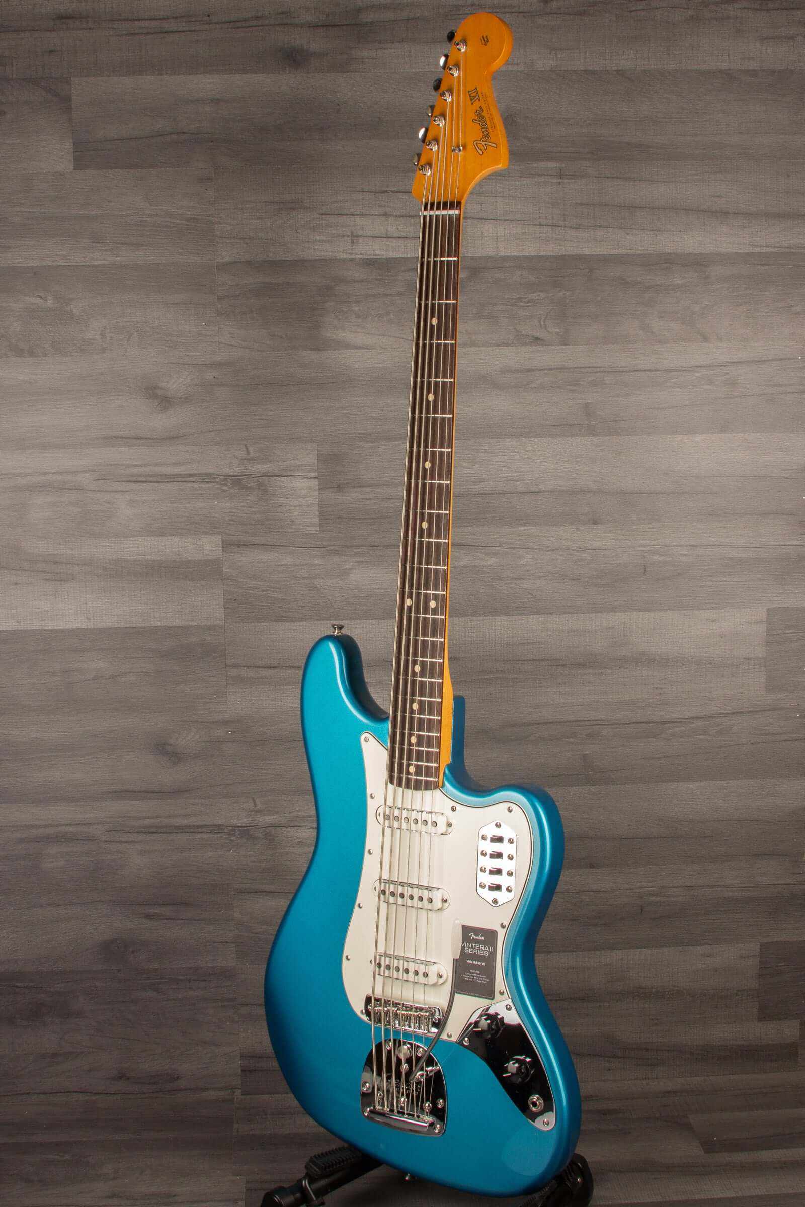 Fender Vintera® II '60s Bass VI Bass Guitar, Rosewood Fingerboard