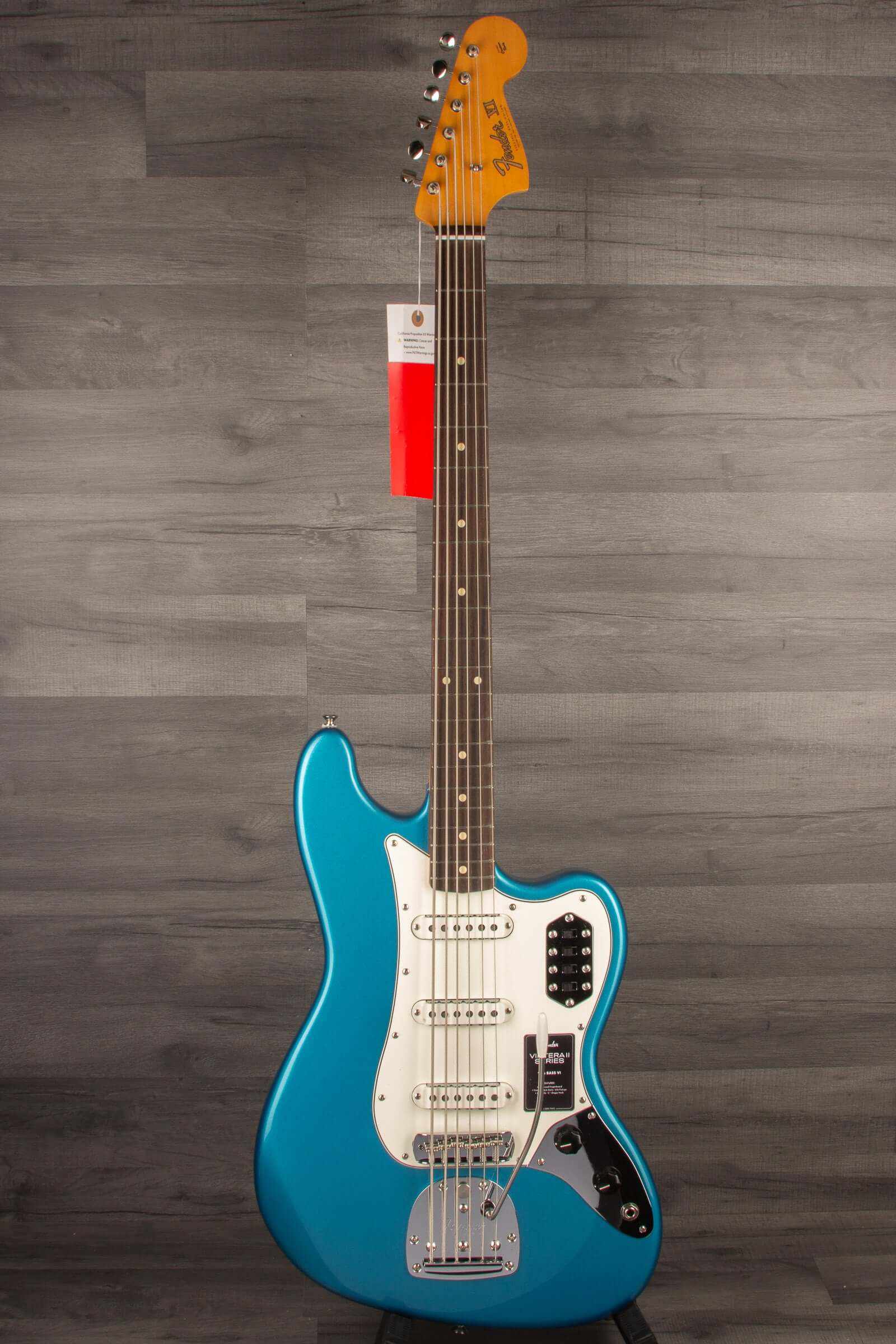 Fender Vintera® II '60s Bass VI Bass Guitar, Rosewood Fingerboard