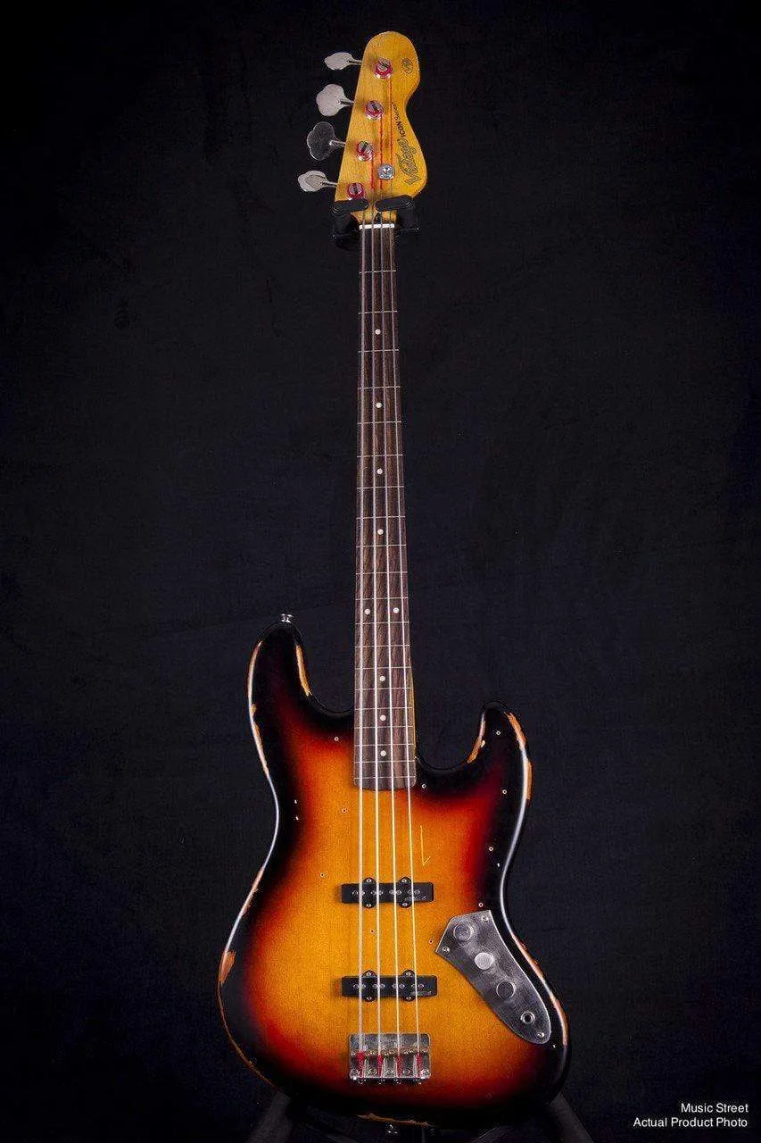 USED - Vintage Icon Vj74Mr Jaco Pastorius Fretless Jazz Bass