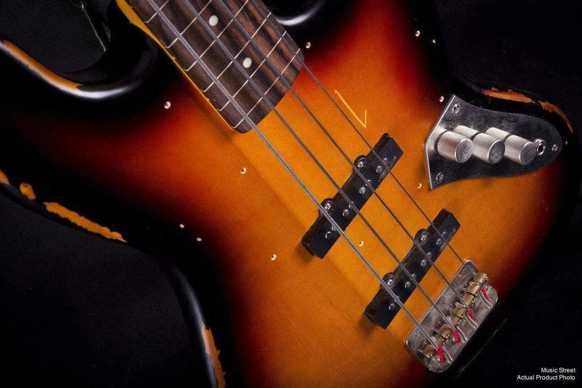 USED - Vintage Icon Vj74Mr Jaco Pastorius Fretless Jazz Bass