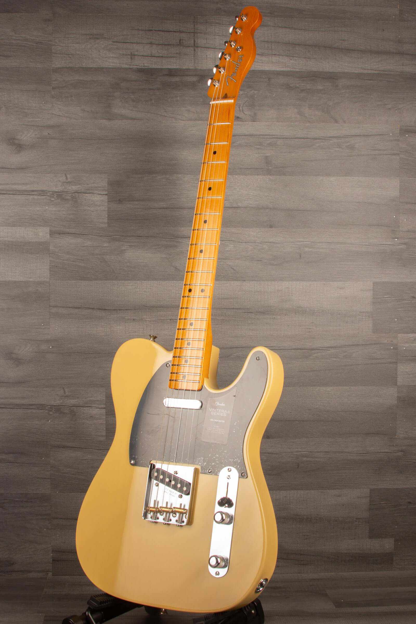 Fender Vintera® II '50s Nocaster®, Maple Fingerboard, Blackguard Blonde | MusicStreet