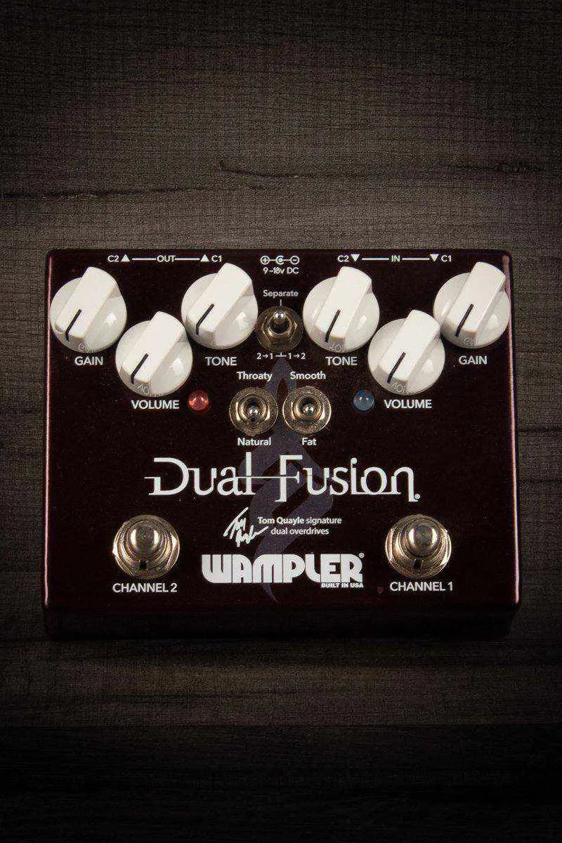Wampler Pedals Dual Fusion Tom Quayle Signature Series Overdrive Pedal