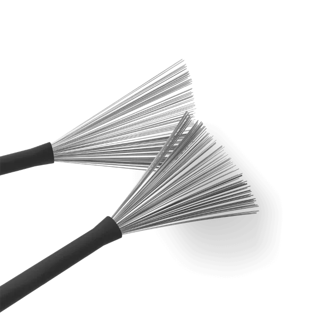 Promark Jazz telescopic wire brushes