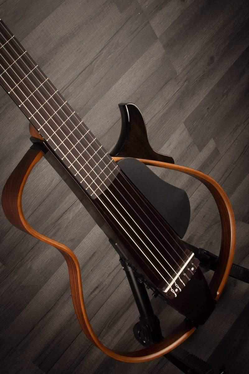 USED - Yamaha SLG200N Nylon Silent Guitar - Translucent Black