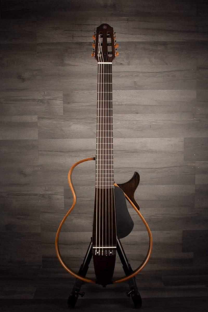 USED - Yamaha SLG200N Nylon Silent Guitar - Translucent Black