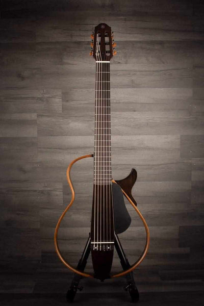 USED - Yamaha SLG200N Nylon Silent Guitar - Translucent Black