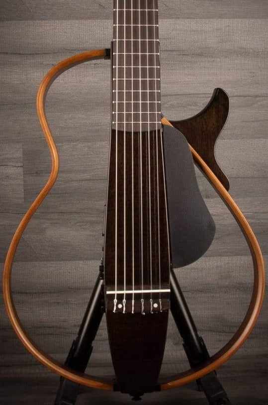 USED - Yamaha SLG200N Nylon Silent Guitar - Translucent Black