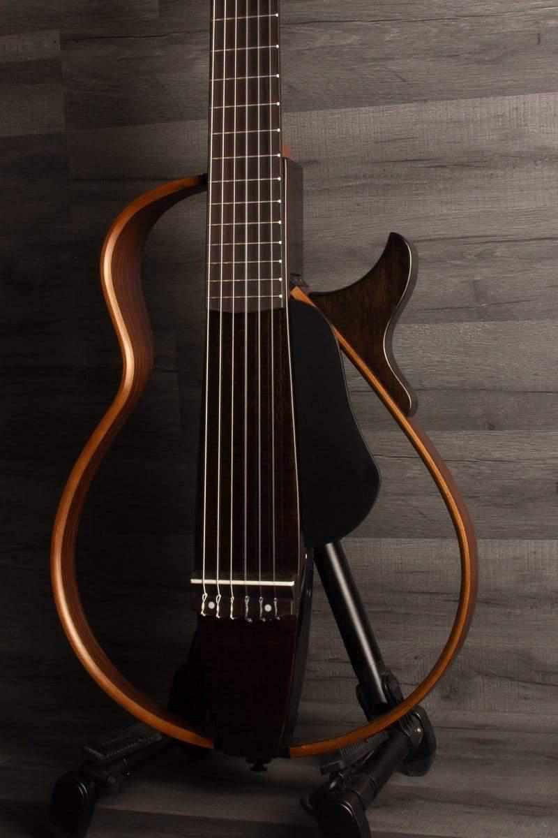 USED - Yamaha SLG200N Nylon Silent Guitar - Translucent Black