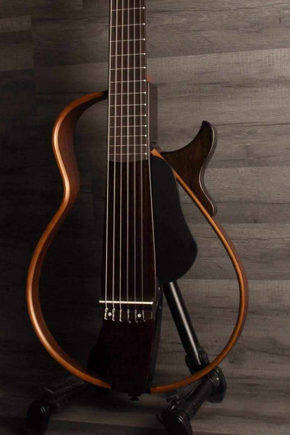 USED - Yamaha SLG200N Nylon Silent Guitar - Translucent Black