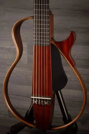 Yamaha SLG200NW Nylon Silent Guitar - Natural - Set Up by MusicStreet