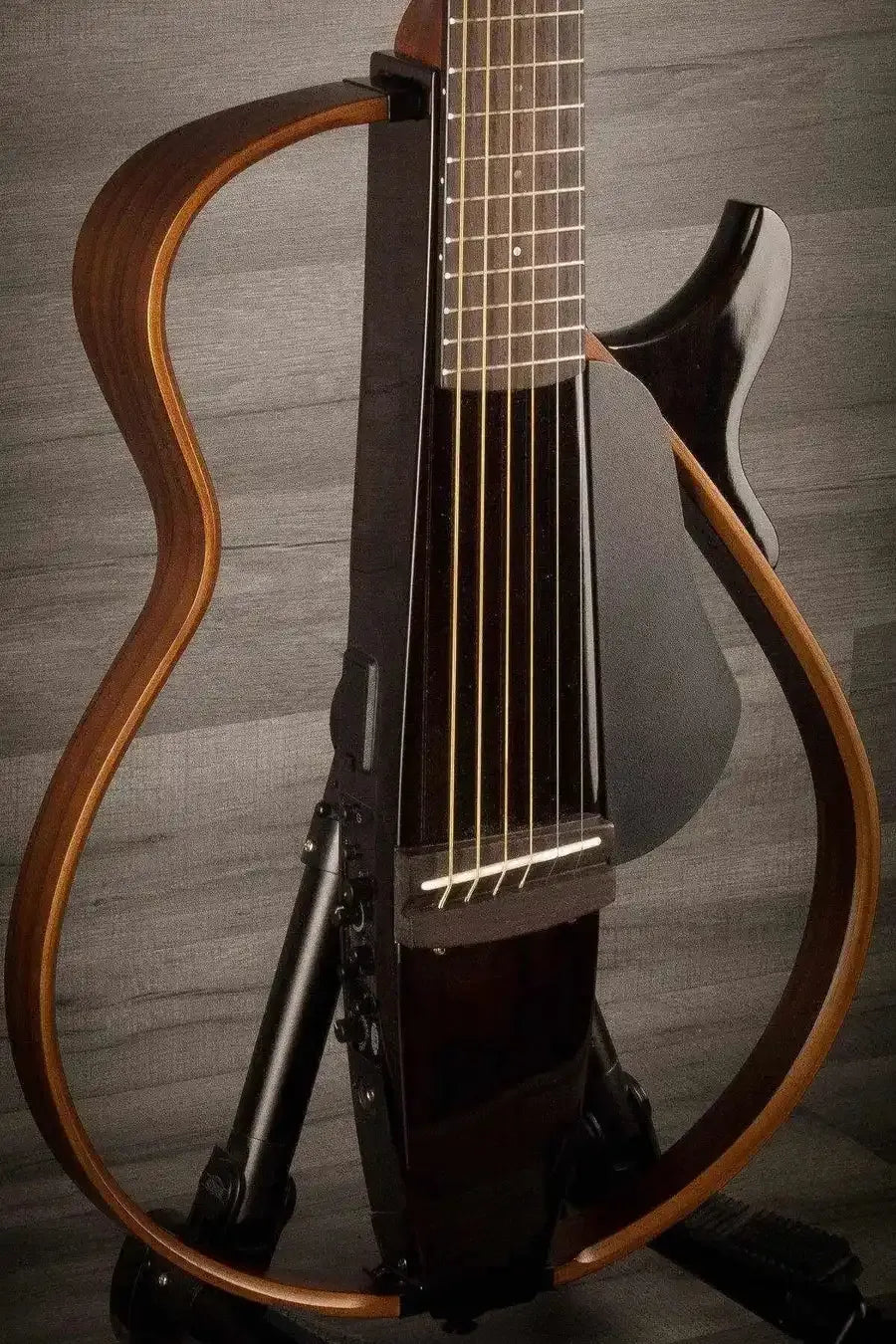 Yamaha SLG200S Silent Guitar Steel - Black