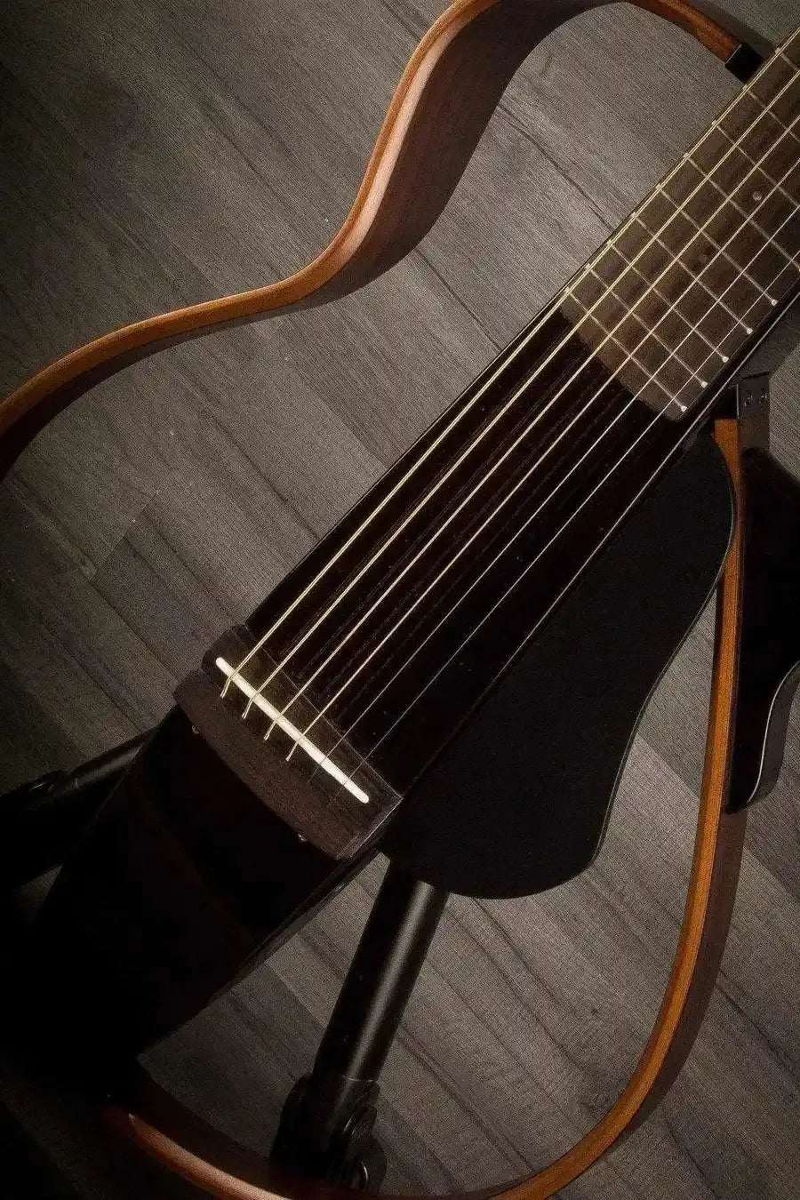 Yamaha SLG200S Silent Guitar Steel - Black