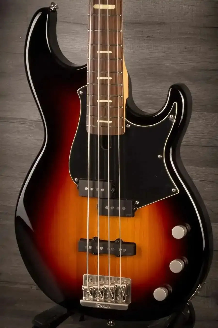 Yamaha BB P34 Pro Series Bass Guitar In Vintage Sunburst
