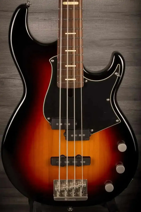 Yamaha BB P34 Pro Series Bass Guitar In Vintage Sunburst