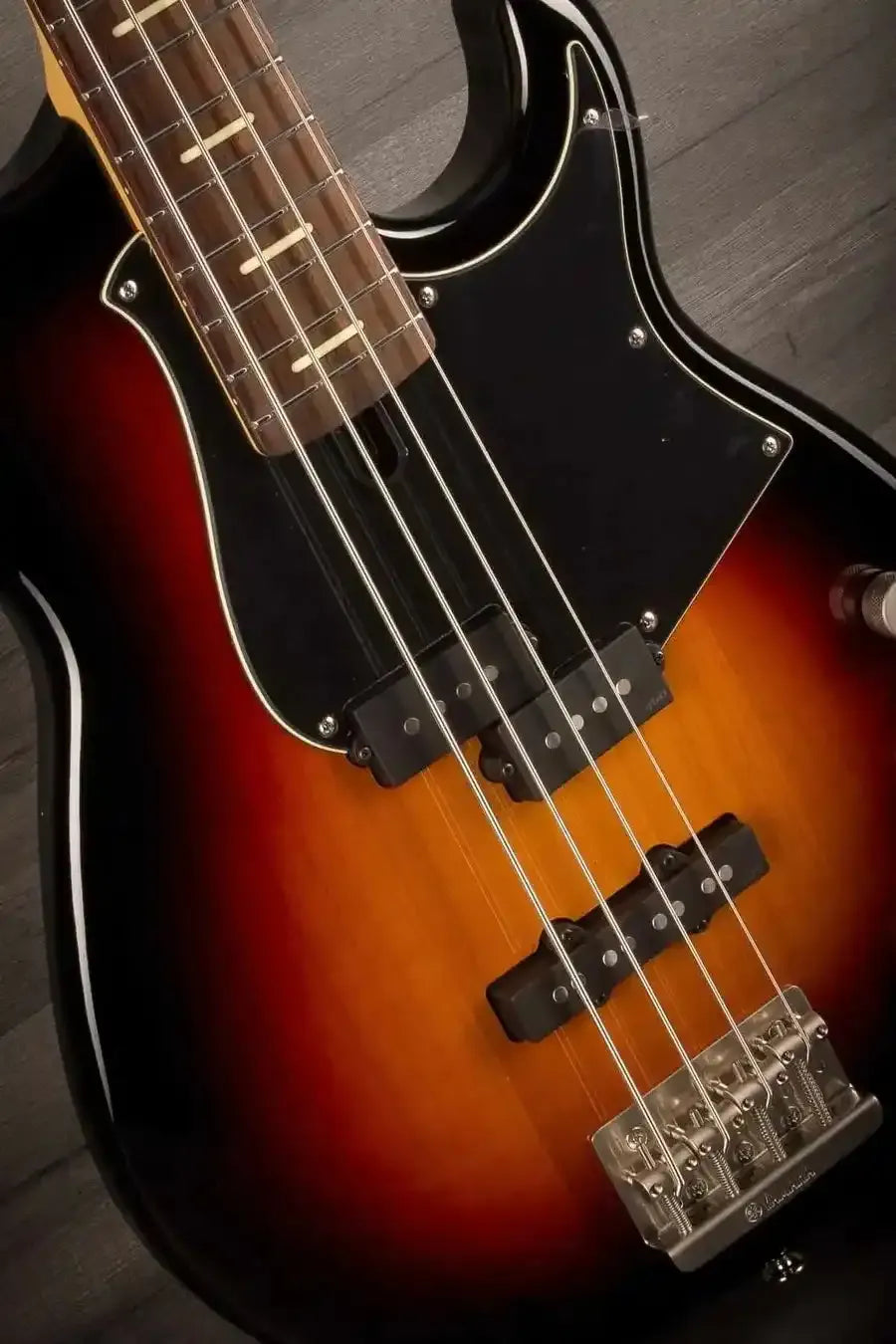 Yamaha BB P34 Pro Series Bass Guitar In Vintage Sunburst