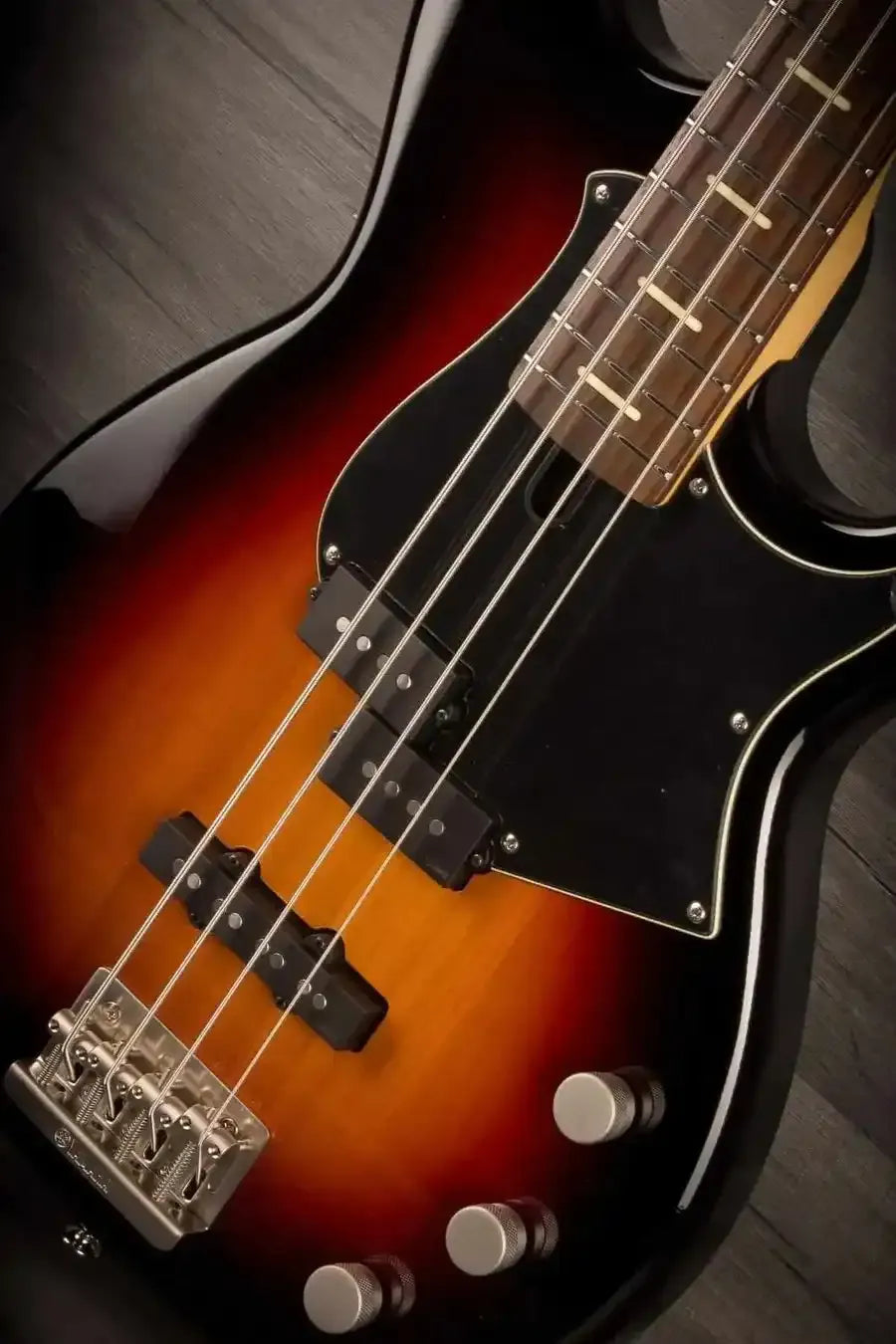 Yamaha BB P34 Pro Series Bass Guitar In Vintage Sunburst