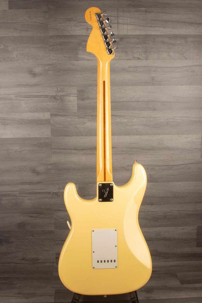 USED Fender Yngwie Malmsteen USA Stratocaster Electric Guitar - Vintage White