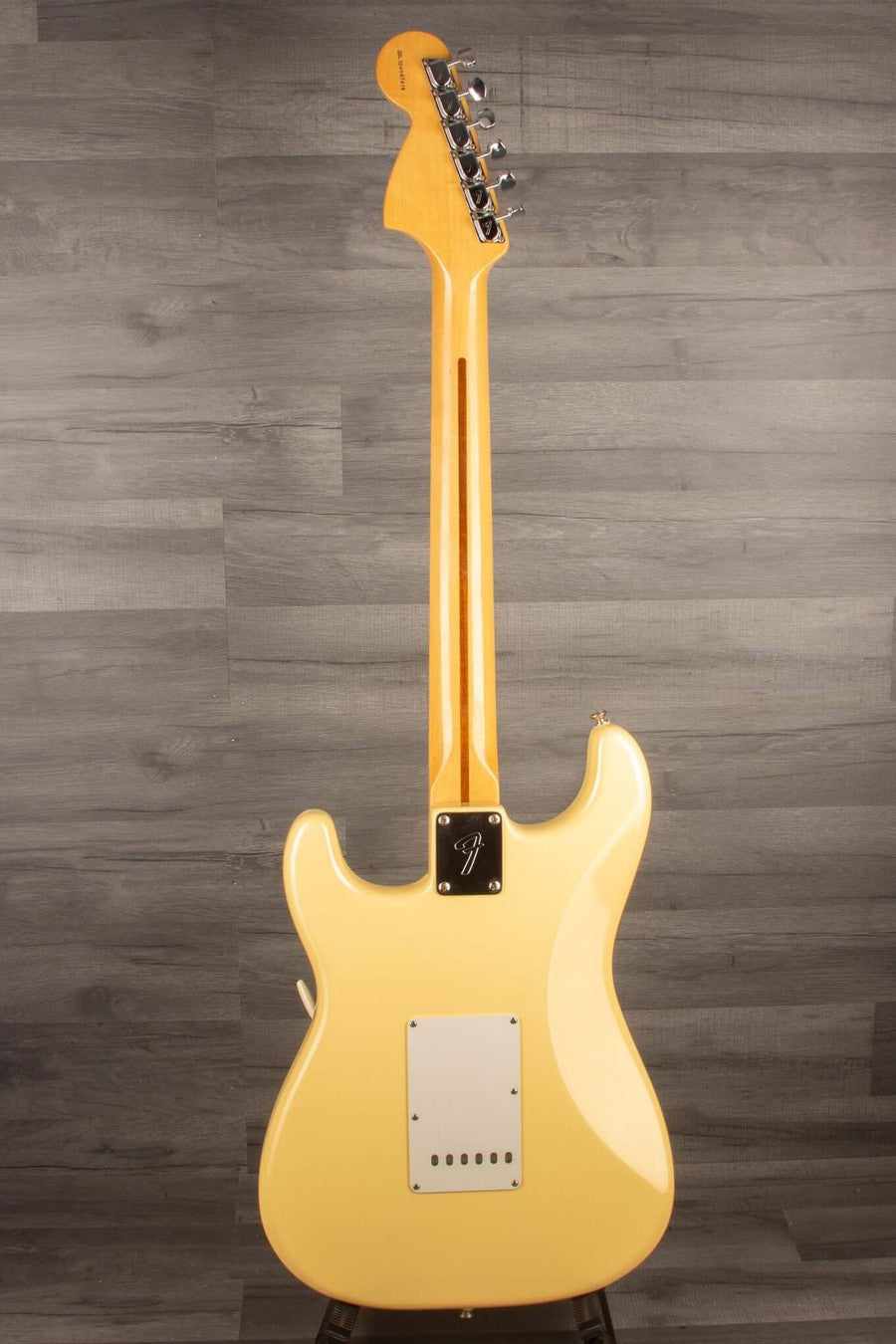 USED Fender Yngwie Malmsteen USA Stratocaster Electric Guitar - Vintage White