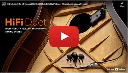LR BAGGS HIFI DUET HI-FIDELITY PICKUP + SILO MIC
