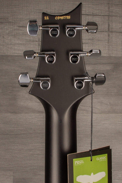 PRS CE24 Faded Grey Black Smokeburst Blackout Neck s#0345795