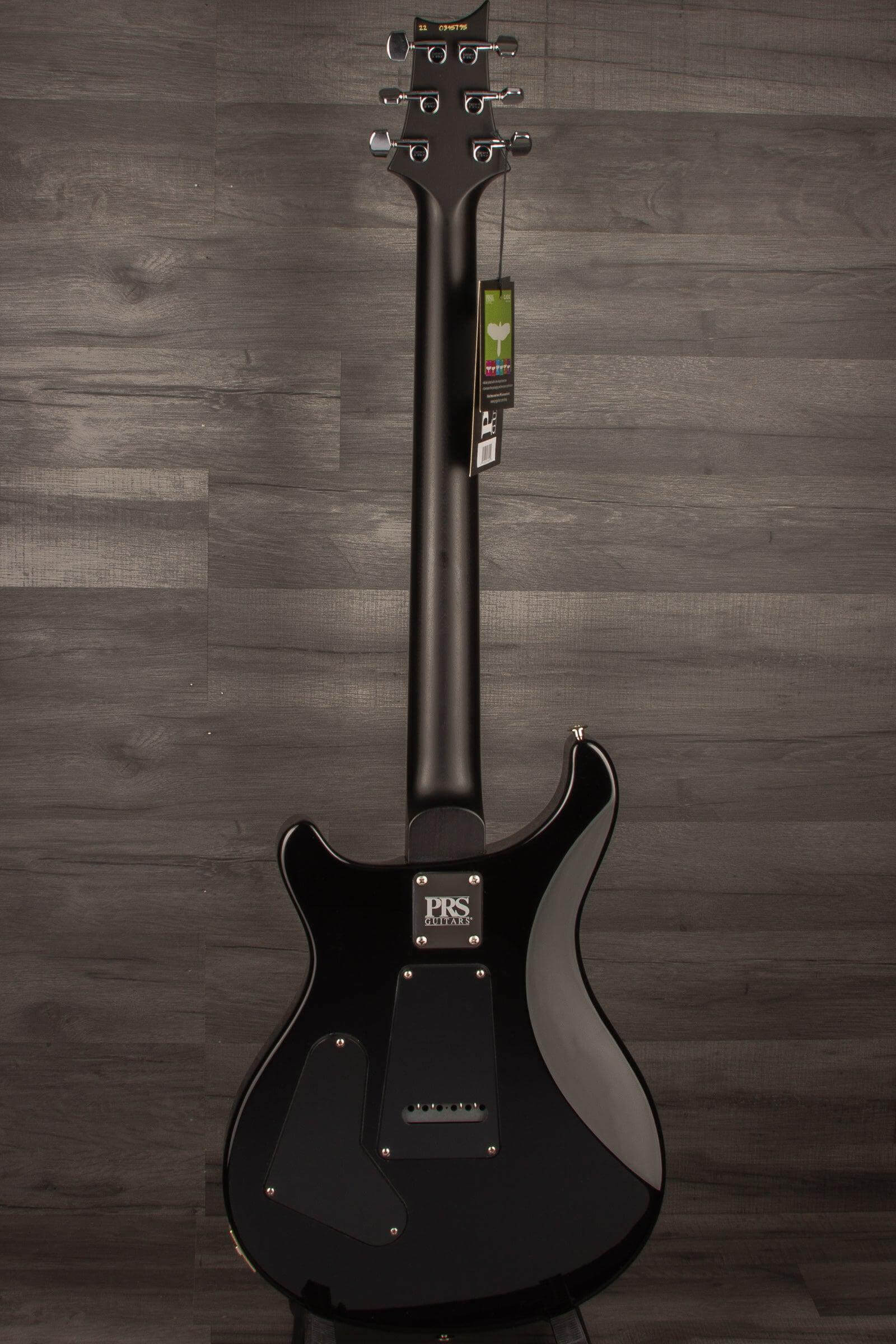 PRS CE24 Faded Grey Black Smokeburst Blackout Neck s#0345795