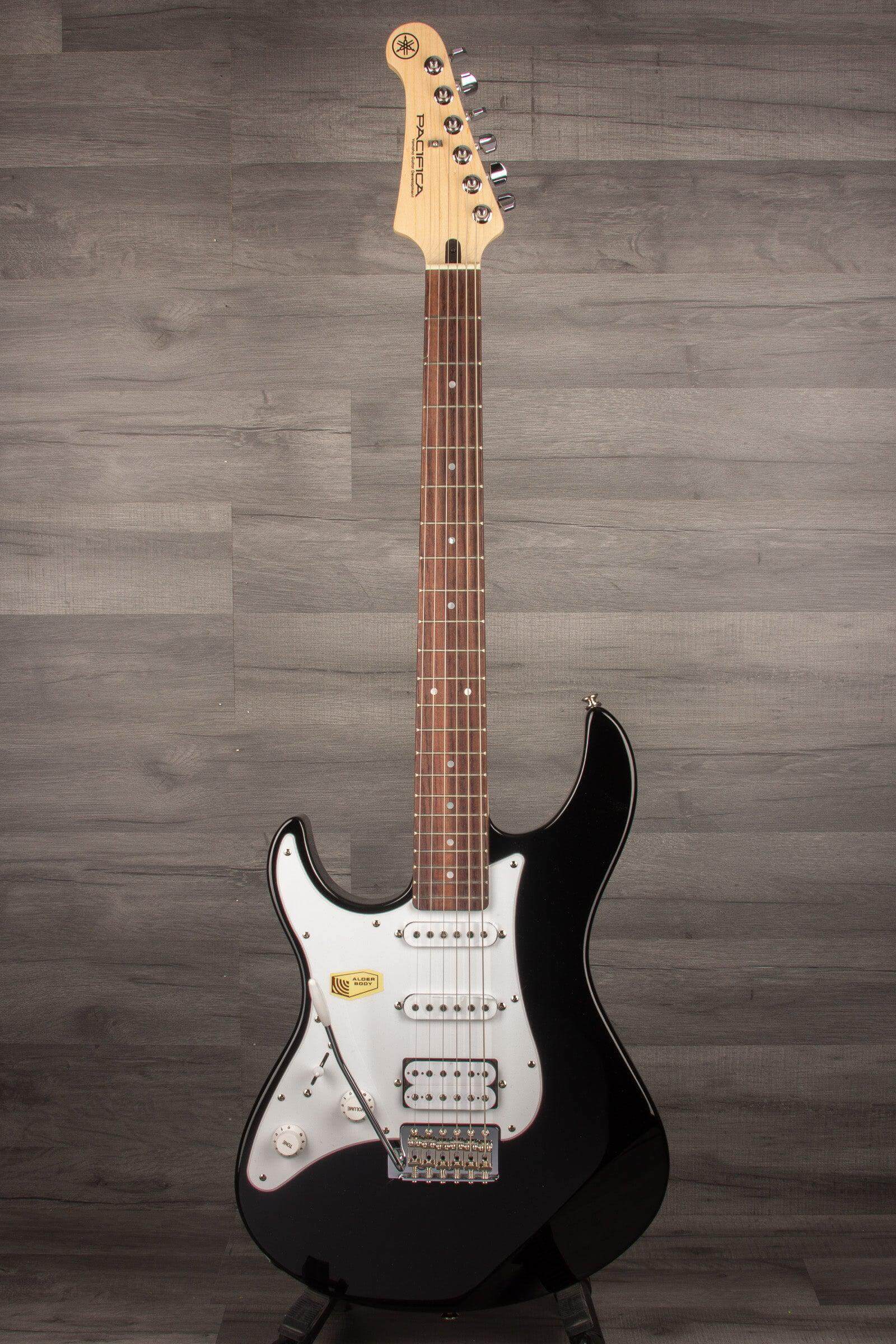 Yamaha Pacifica 112J Left Hand Electric Guitar - Black