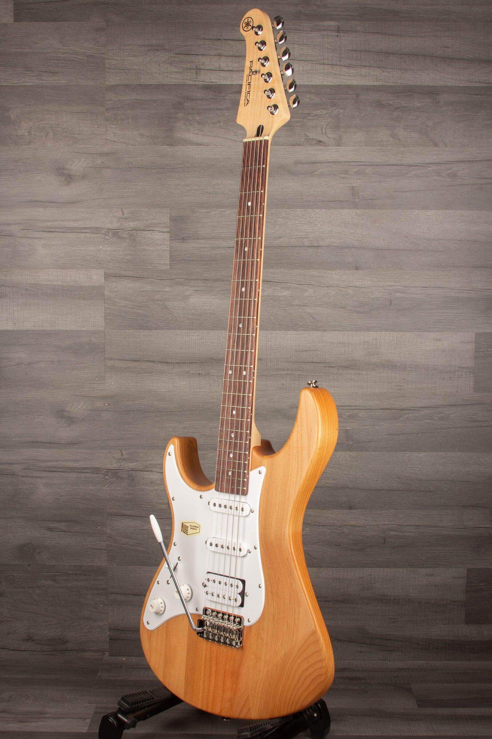 Yamaha Pacifica 112J Left Hand - Yellow Natural Satin