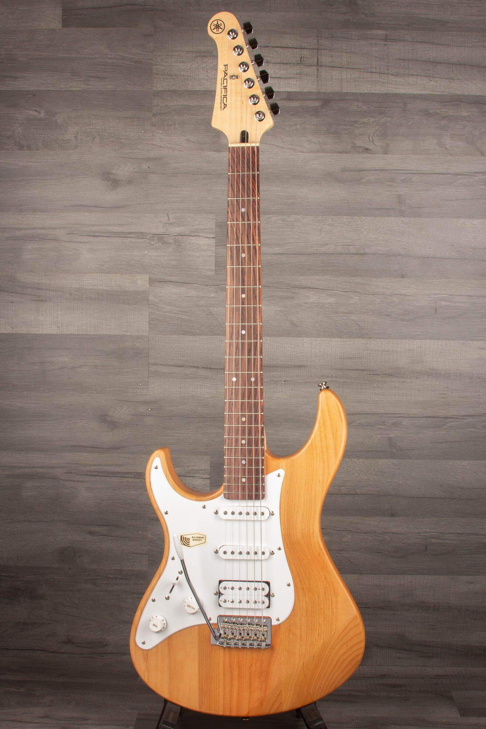 Yamaha Pacifica 112J Left Hand - Yellow Natural Satin