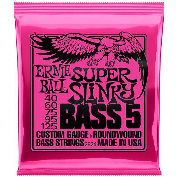 Ernie Ball Super Slinky 2824 Bass 5 String 40-125 - MusicStreet