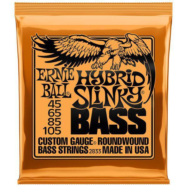 Ernie Ball Hybrid Slinky 2833 Bass Strings 45-105 - MusicStreet