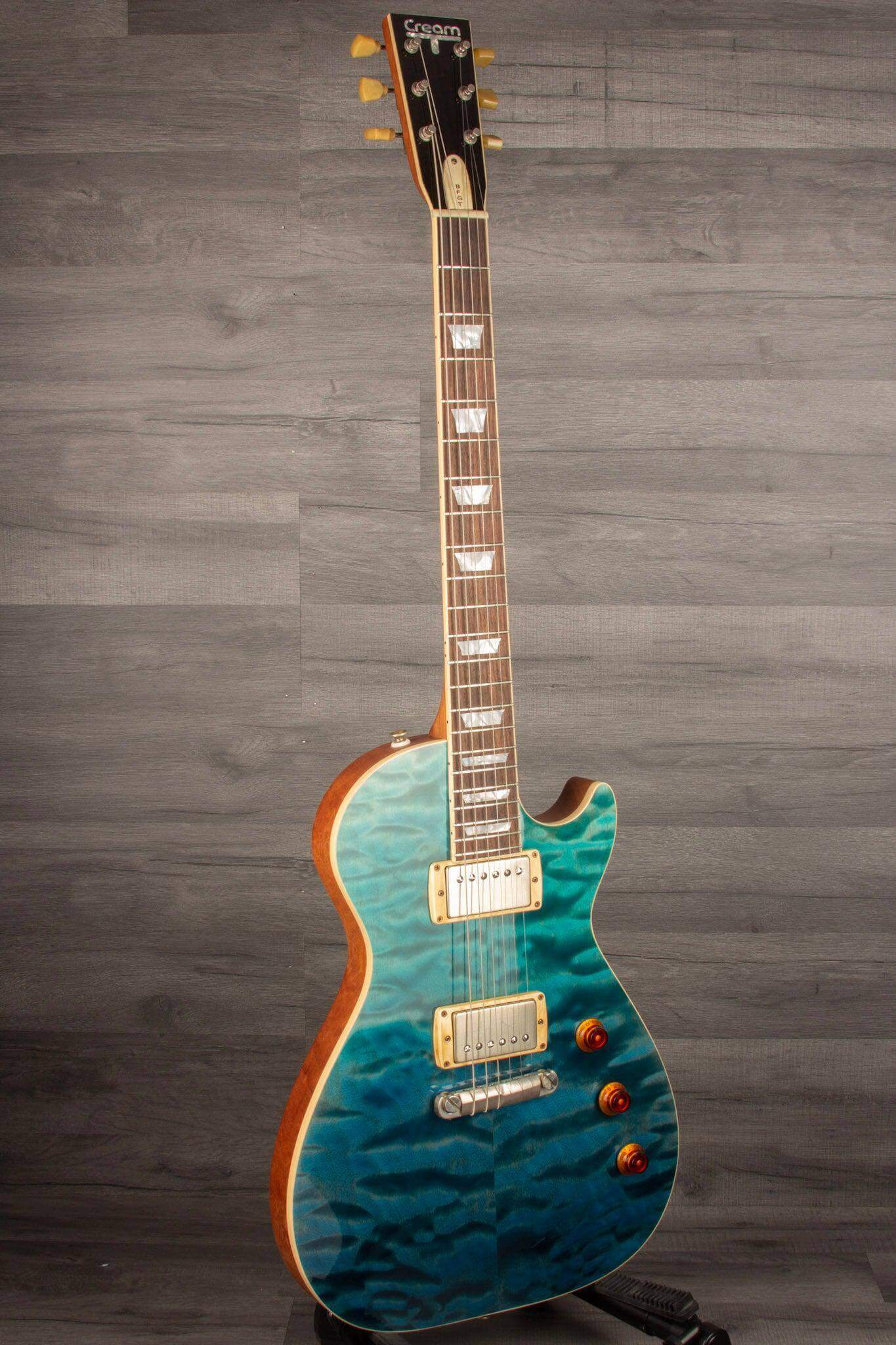 Cream T Guitars - Aurora BFGT 2PS in Laguna Madre