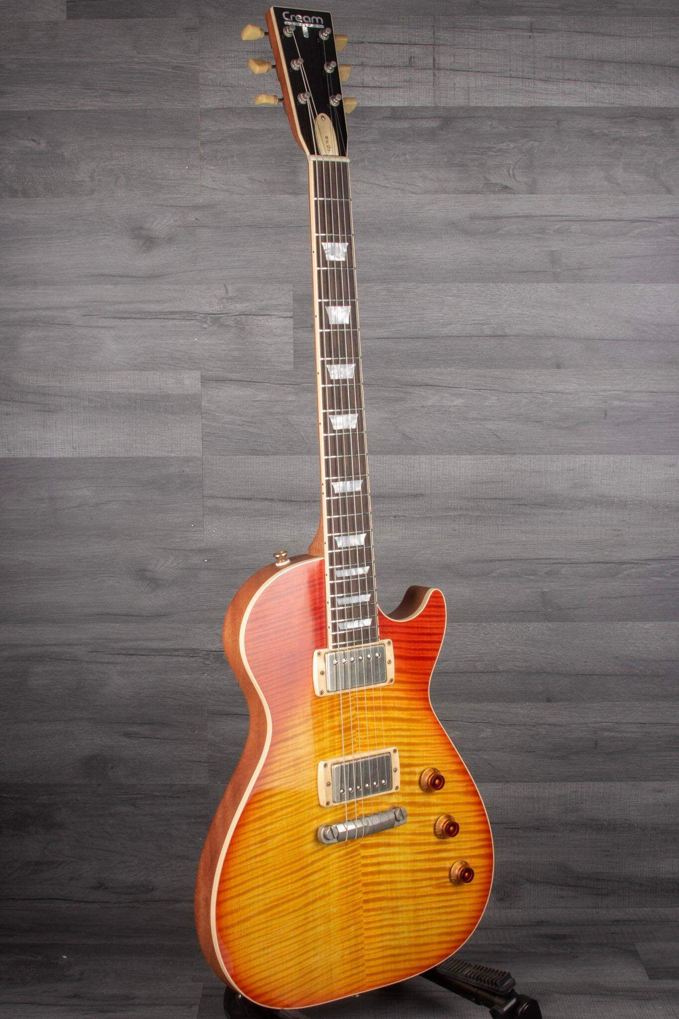 Cream T Guitars - Aurora BFGT 2PS in Whiskerburst