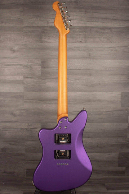 Cream T Guitars - Crossfire SRT-6 with Pickup Swapping in Metallic Purple