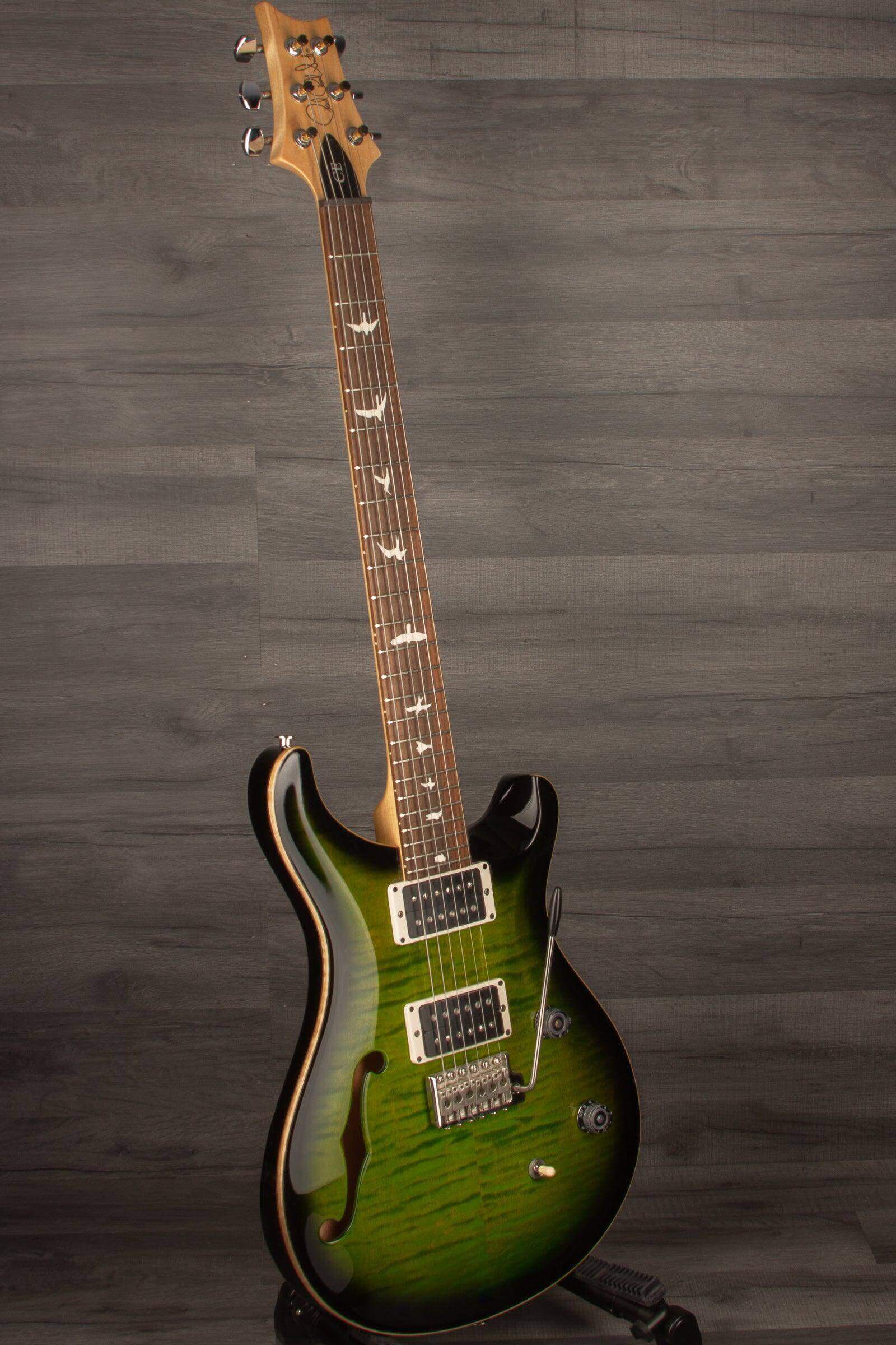 PRS CE24 Semi Hollow Eriza Verde Smokeburst Electric Guitar