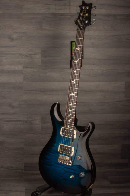 PRS CE24 Whale Blue Smokeburst, Blackout Neck