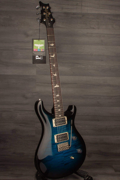 PRS CE24 Whale Blue Smokeburst, Blackout Neck