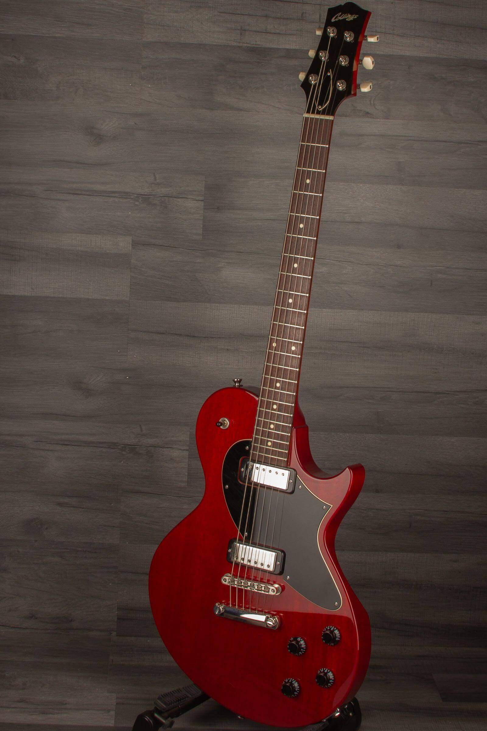 USED - Collings 360 LT Faded Crimson, Mini Humbuckers s#36019717 - MusicStreet