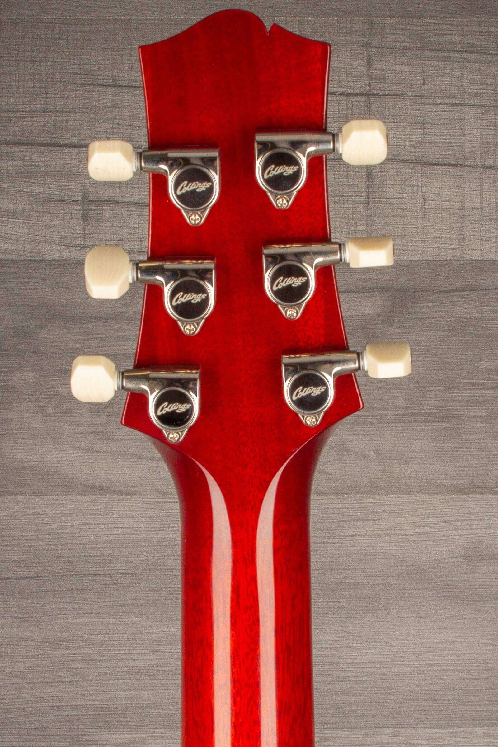 USED - Collings 360 LT Faded Crimson, Mini Humbuckers s#36019717