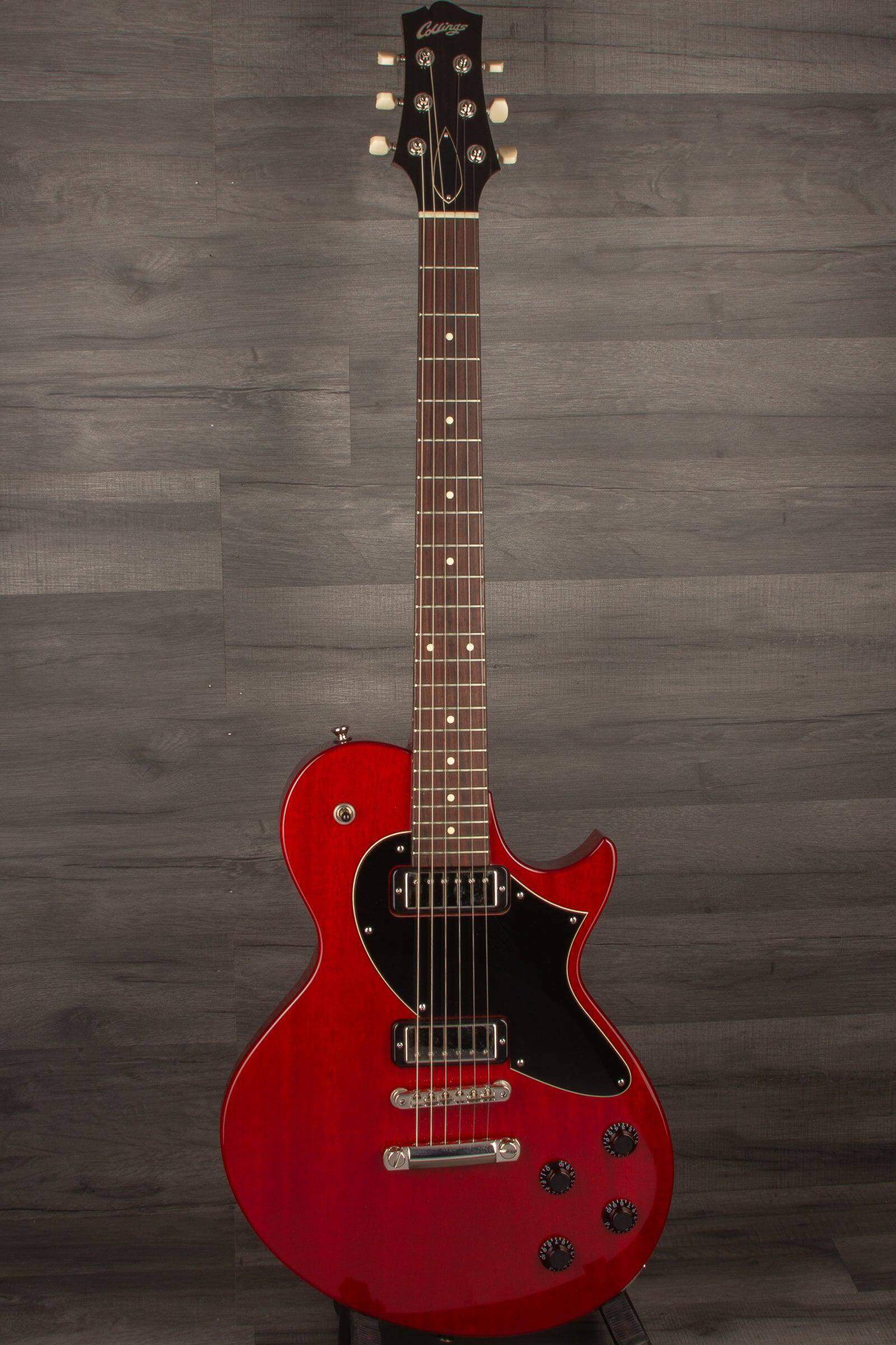 USED - Collings 360 LT Faded Crimson, Mini Humbuckers s#36019717