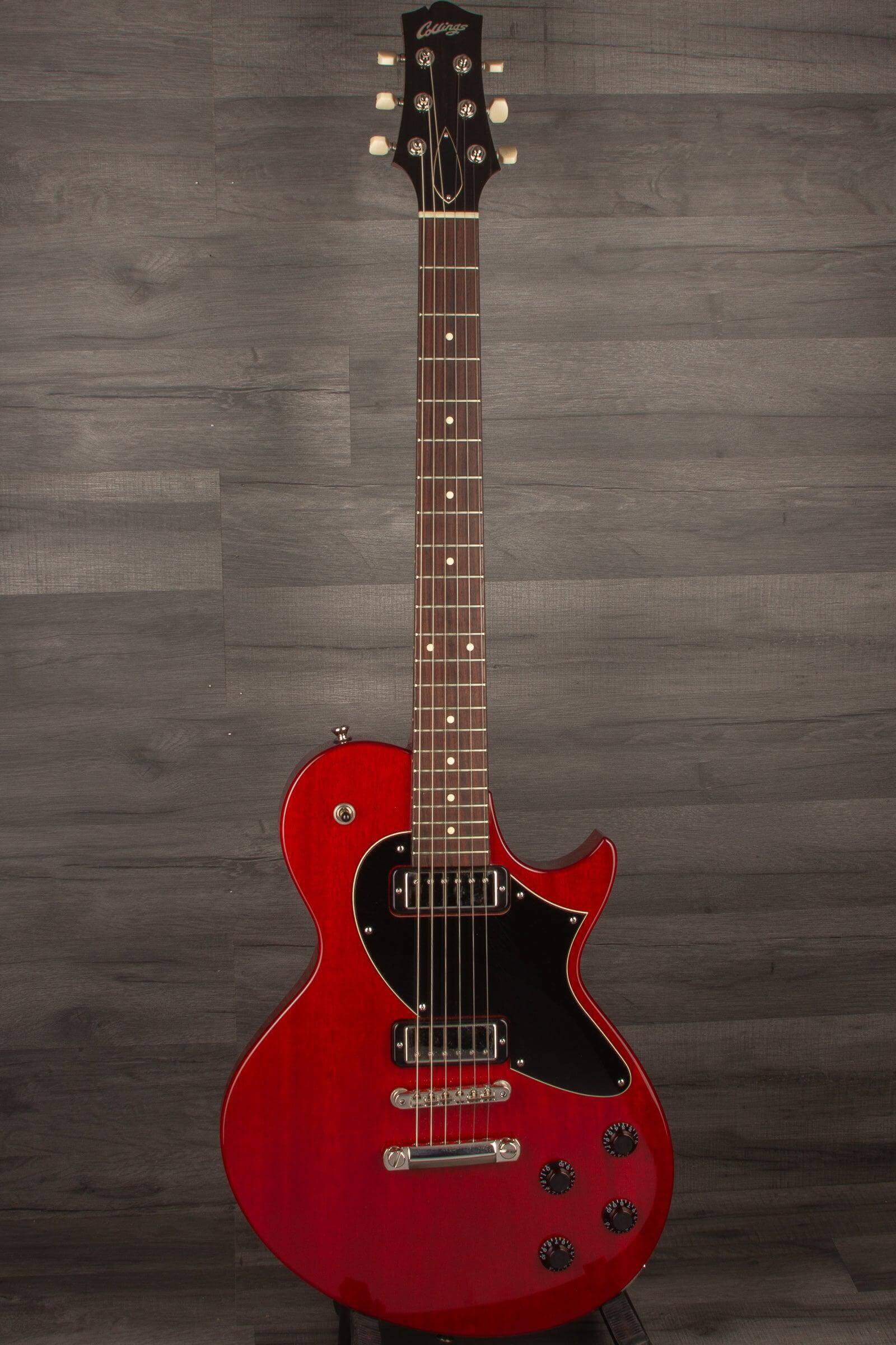 USED - Collings 360 LT Faded Crimson, Mini Humbuckers s#36019717 - MusicStreet